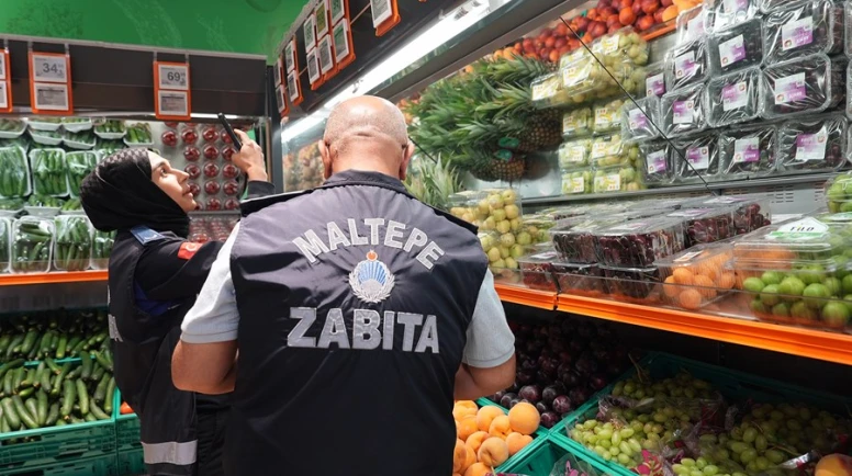 Maltepe’de Zincir Marketlere Sıkı Denetim