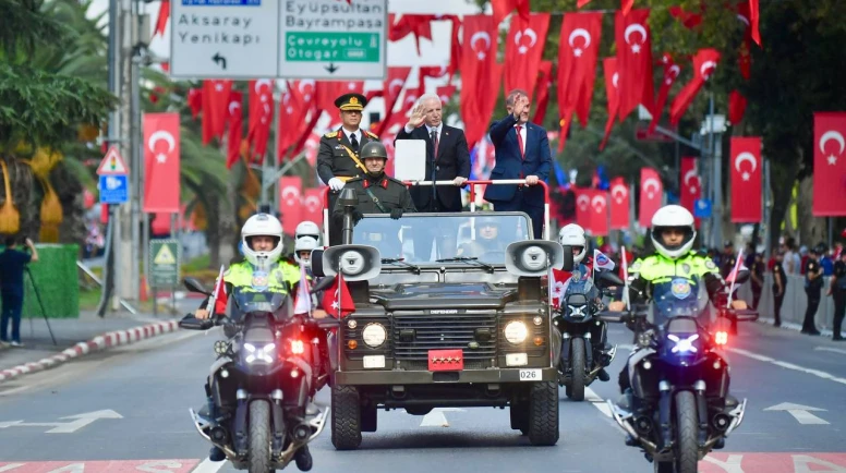 Vatan Caddesi'nde Büyük Zafer'in 104. Yılı Kutlandı