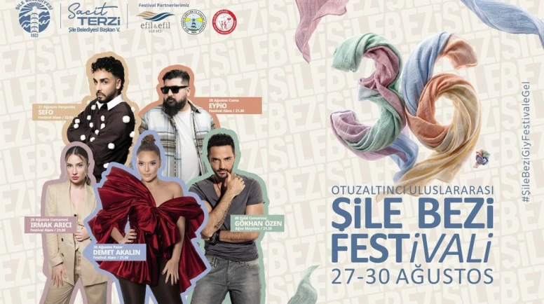 Şile Bezi Festivali 36.Kez Başlıyor