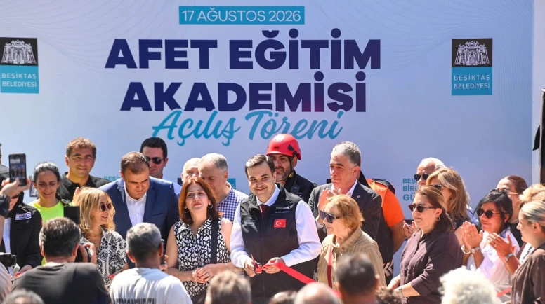 Beşiktaş'ta Afet Eğitim Akademisi Açıldı