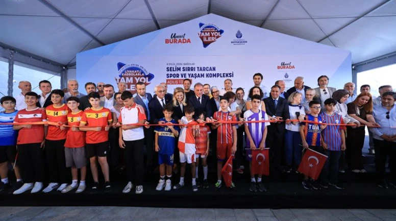 Selim Tarcan Spor ve Yaşam Kompleksi Açıldı