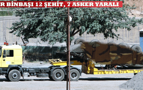 Çukurca'da hain pusu: Biri korucu 12 şehit, 7 asker yaralı