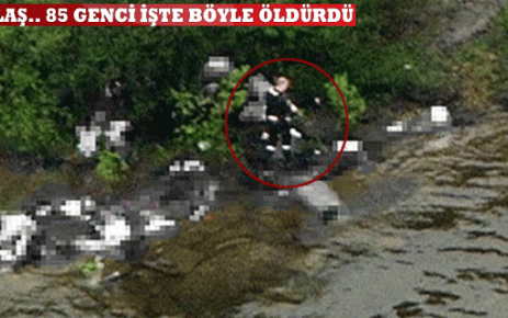 Utoya katliamının fotoğrafı yayınlandı