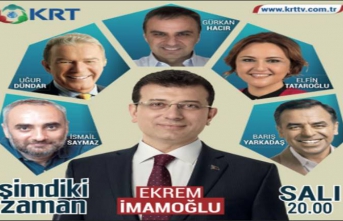 İstanbul Büyükşehir Belediye Başkanı Ekrem İmamoğlu: Şimdiki Zaman’da