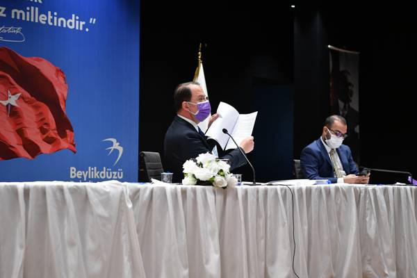 Beylikdüzü Belediyesi Mart Ayı Meclis Toplantısı’nın 1. oturumu gerçekleşti
