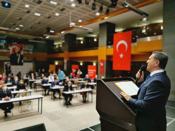 Mustafa Sarıgül TDP Kurucuları ile değerlendirme toplantısı